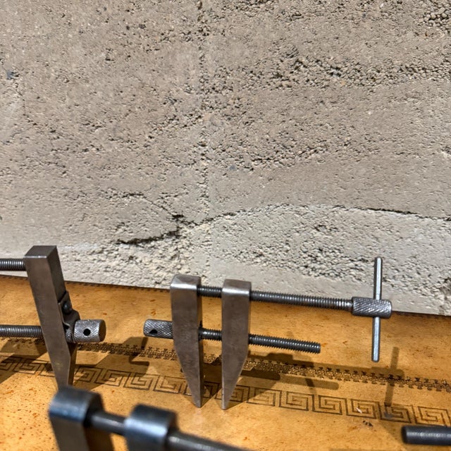 1960s Vintage Machinist or Toolmaker Parallel Clamps Industrial Mid-Century For Sale - Image 5 of 8