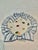 Farmhouse 1994 Fitz and Floyd “Petits Vegs” Blue and White Serve Bowl For Sale - Image 3 of 10