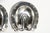 Rare Pair Sampson Mordan Antique Victorian English Sterling Silver Horse Equestrian Trinket Dish Catchall For Sale In New York - Image 6 of 12