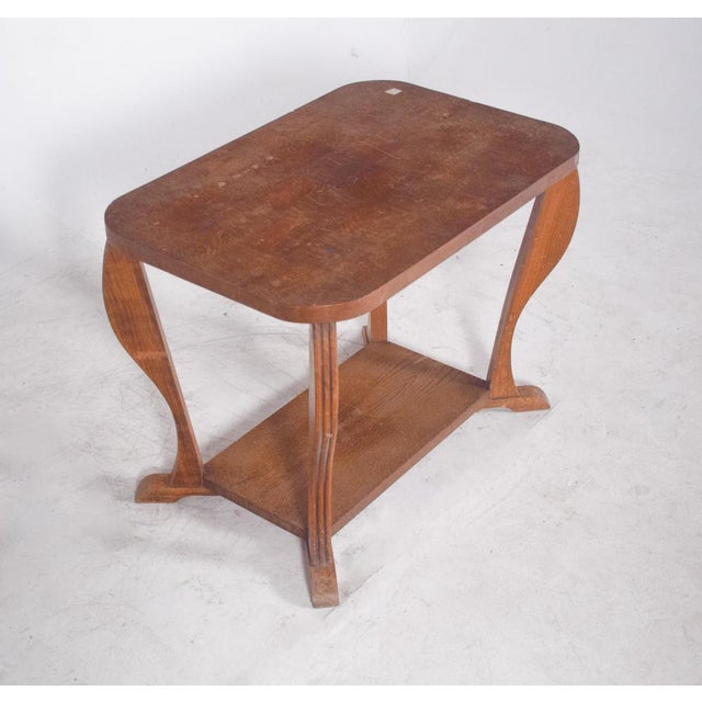 Vintage Portuguese Art Deco Coffee Table, 1920s For Sale - Image 6 of 7