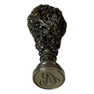 18th Century Bronze Seal For Sale