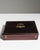 Early 20th Century Burgundy French Silverware Box For Sale - Image 11 of 15