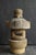 Gray Antique Japanese Granite Stone Lantern / Taisho-Showa Era / Garden Ornament For Sale - Image 8 of 17