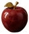 Afghan Red Onyx Apple Paperweight For Sale