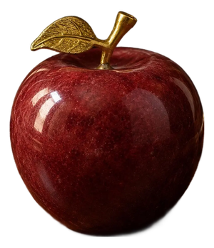 Afghan Red Onyx Apple Paperweight