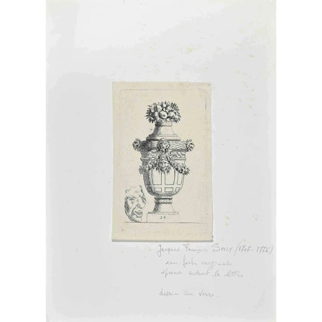 Suite de vases is an original artwork realized by the french artist jacques françois saly (1717-1776) etching print....
