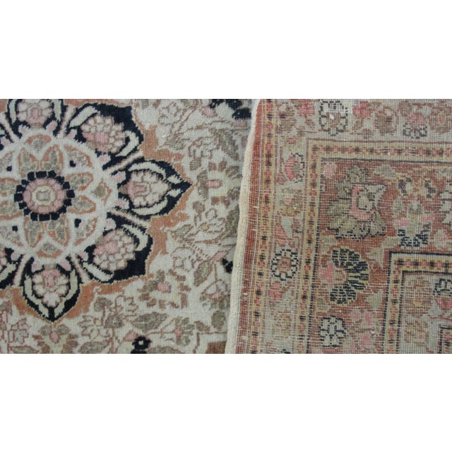 Antique Persian Tabriz Hajji Rug, C-1900, 4'1" X 5'4" For Sale - Image 4 of 10