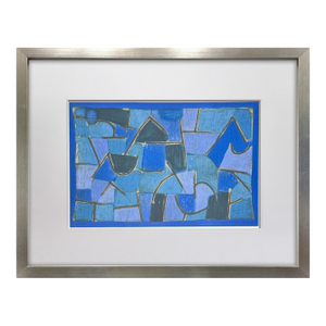 Paul Klee Blue Night Limited Edition Lithograph 1940s Coa Framed