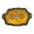 Vintage Italian Gilt Wood Serving Tray For Sale