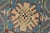 Kazak Runner 2’7” X 9’9” Blue Wool Tribal Hand-Knotted Oriental Rug For Sale - Image 4 of 13