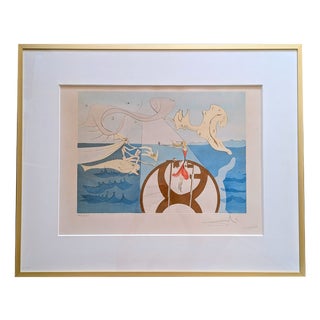Salvador Dali, the Sewing Machine, 1975, Engraving For Sale