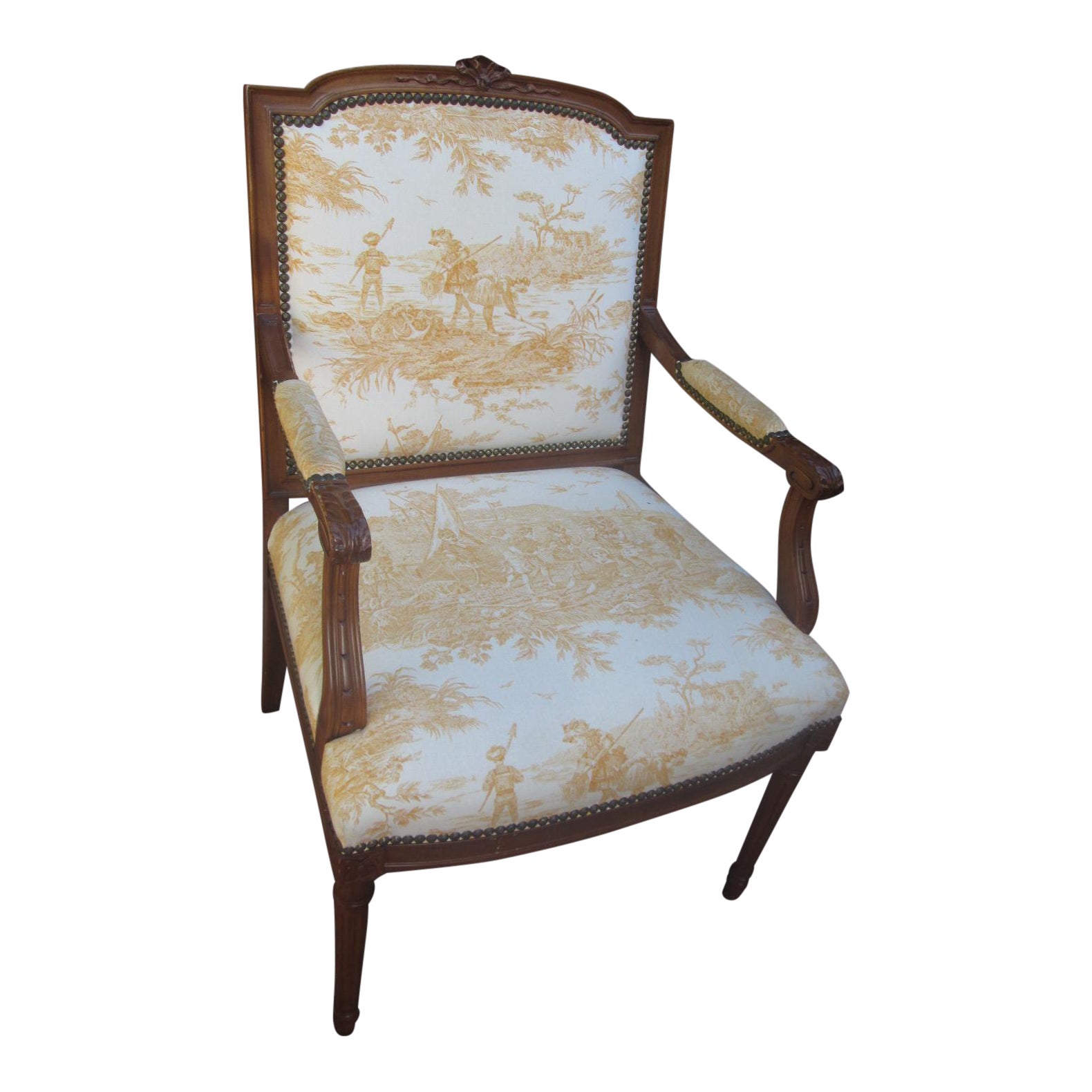 Antique French Bergere Chair Chairish