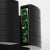 Plastic Fendi Geometric Black Resin Acrylic Cuff Bracelet For Sale - Image 7 of 10