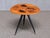 Black Swedish Modern Intarsia Side Table from H. Sundling Ab, Sweden, 1950s For Sale - Image 8 of 10