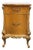 Vintage Antique Solid Maple French Provincial Rococo Revival 19" Cabinet Nightstand For Sale