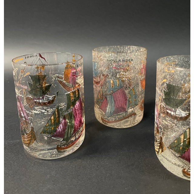 Vintage Whiskey Glasses, 1940s, Set of 4 For Sale - Image 9 of 12
