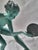 Marcel Bouraine (Derenne), French Art Deco Nude Disc Dancer Pagan Dance Figurine, 1920s, Metal and Marble For Sale - Image 6 of 7