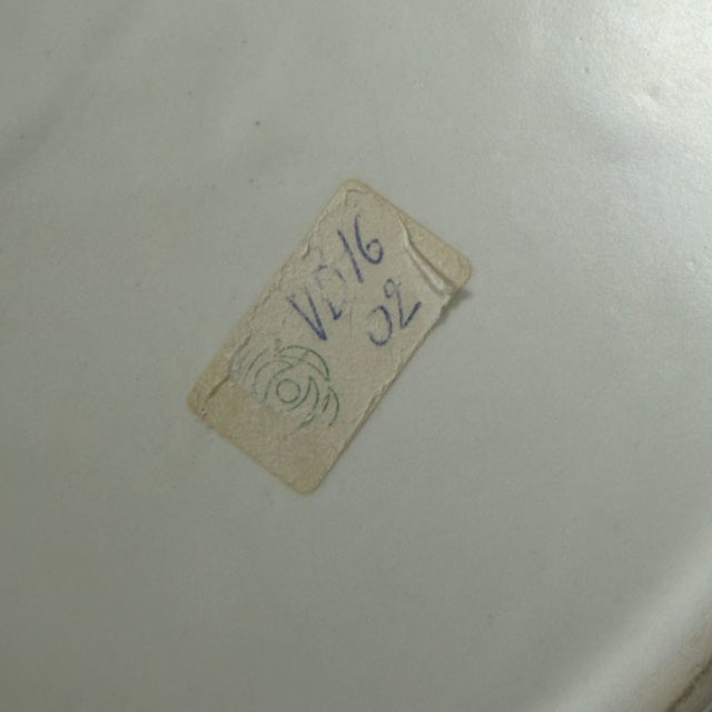 Blue Artistic Ceramic Vase in Geometric Design For Sale - Image 8 of 14