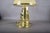 Nautical Gold-Plated Table Lamp with Glass Dome Shade, 1980s For Sale - Image 17 of 18