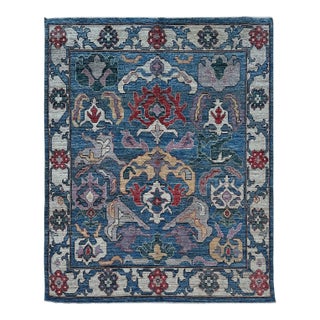 8' X 9'8" Sultanabad Mahal Design Rug For Sale