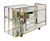 Mid-Century Modern Italian Brass and Glass Console Table, 1970s For Sale - Image 9 of 9