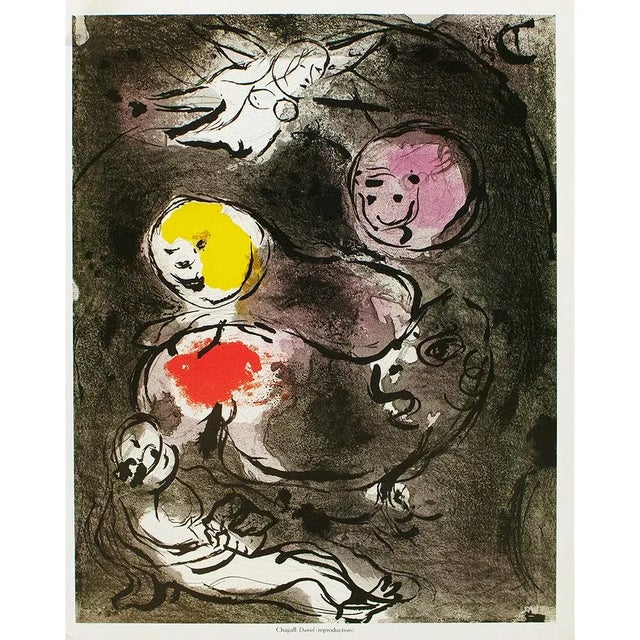 1987 After Marc Chagall "Daniel", Second Edition Full-Color Print For Sale - Image 9 of 9