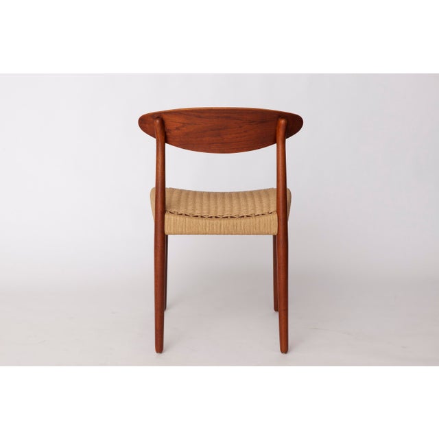 Mid-Century Teak Dining Chair by Larsen & Bender Madsen for Naestved Møbelfabrik, Denmark, 1960s For Sale - Image 6 of 11