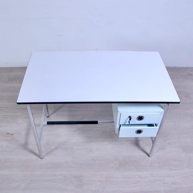 Metal Medical Clinic Desk, 1960s For Sale - Image 7 of 17