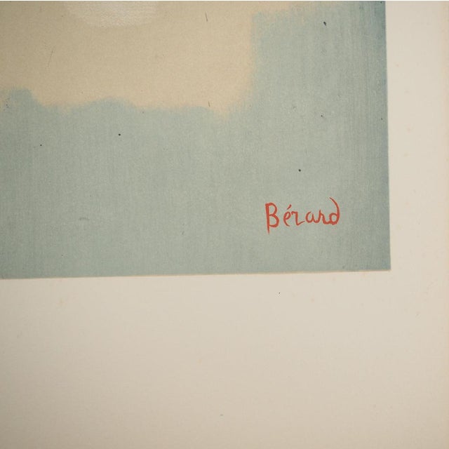 Christian BERARD (1902-1949) Ballet, The Three Friends, 1969 Lithograph (Mourlot workshop) Signed in the plate On Arches...