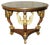 Vintage Egyptian Revival Sphinx Giltwood & Marble Centre Occasional Table For Sale