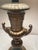 Neoclassical Trophy Cup Urn Style Bronze & Black Lamp Vintage Excellent Condition For Sale - Image 9 of 13