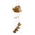 1990s Handcrafted Pottery Fish Wall Hanging Wind Chime For Sale