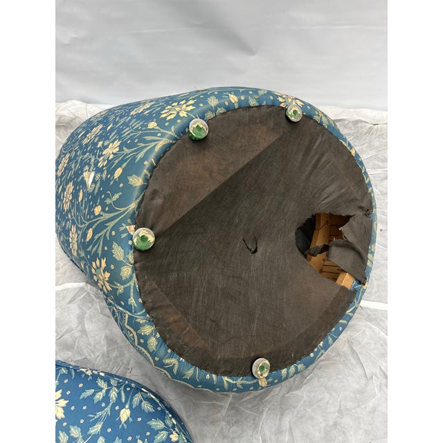 Vintage Upholstered Slipper Chair For Sale - Image 12 of 12