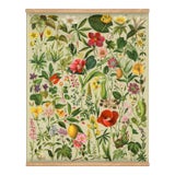 Antique 'Spanish Botanical' Wall Hanging For Sale