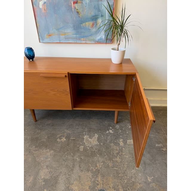 Vintage Teak Compact Cabinet For Sale In Los Angeles - Image 6 of 11