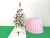 Italian Peonies & Parakeets Lamp & Shade For Sale - Image 10 of 10