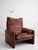 A “Maralunga” lounge chair by Vico Magistretti for Cassina. Original caramel leather upholstery. Sourced in Northern...