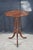 Mersman Mersman Mid Century Mahogany Scalloped Fluted Pie Crust Pedestal Stand Table For Sale - Image 4 of 10