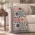Ralph Lauren Folk Art Star Woven Throw Blanket – Checkerboard Patchwork, 60 × 50 For Sale - Image 4 of 5