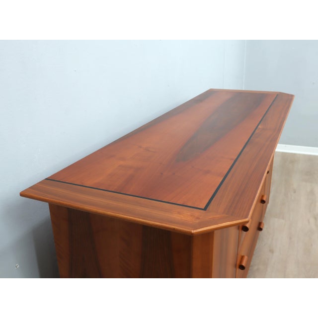 Modernist Brutalist Italian Geometric Sideboard, 1970s For Sale - Image 12 of 18