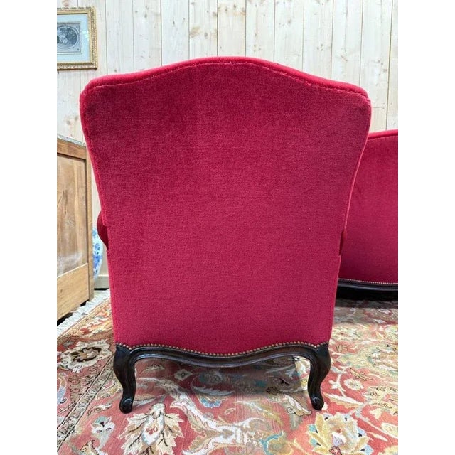 Gold Napoleon III Style Sofa and Armchairs, Set of 3 For Sale - Image 8 of 9