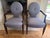 2000 - 2009 Donghia Red Mahogany Casper Arm Chairs (4) For Sale - Image 5 of 5