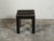 Mid 20th Century Vintage Italian Midcentury Faux Alligator Side Table with Metal Accents For Sale - Image 5 of 10