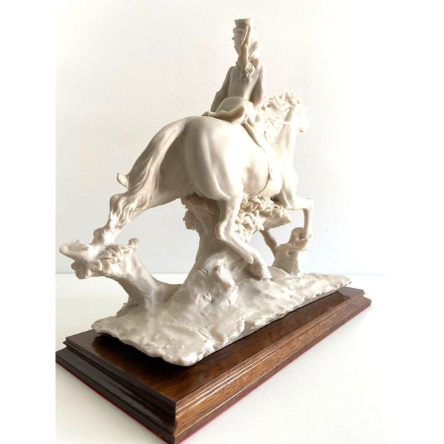 Large Ceramic Sculpture from Capodimonte, Italy, 1970-1980 For Sale - Image 3 of 12