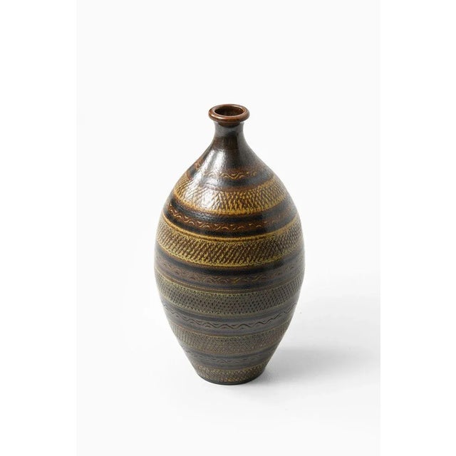 1950s Floor Vase by Arthur Andersson for Wallåkra For Sale - Image 5 of 7