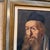 Textile Oil on Canvas Painting of a Scholar or Hasidic Rabbi by Jeno Gussich For Sale - Image 7 of 10