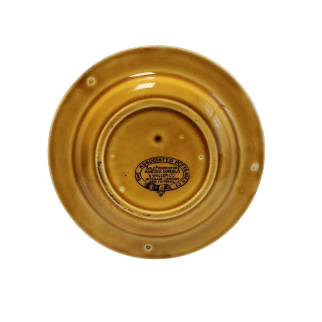 English 1930s Rare Printer Misprint English Flower's Pale Ale Pub Ashtray For Sale - Image 3 of 5