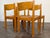 Vintage 1970's Maison Regain Elm Dining Chairs For Sale - Image 10 of 18