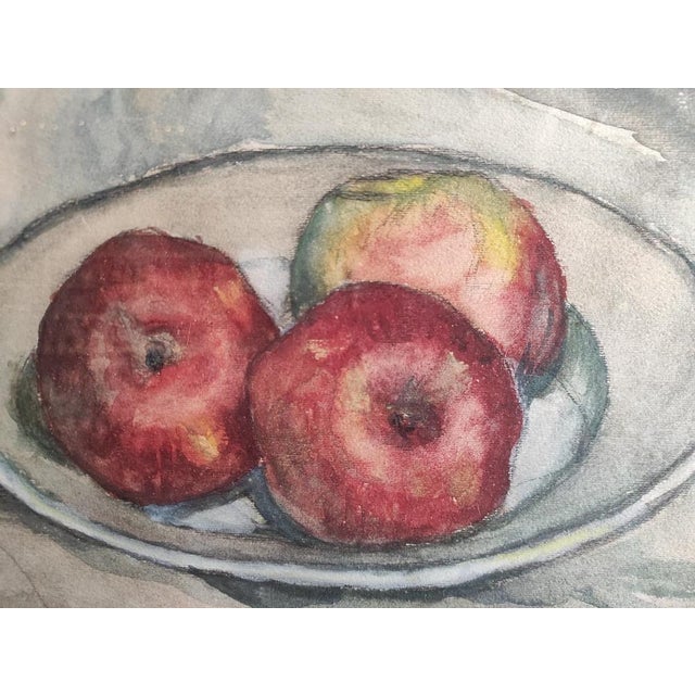 Asquiedge, Still Life, 1931, Watercolor For Sale - Image 4 of 8