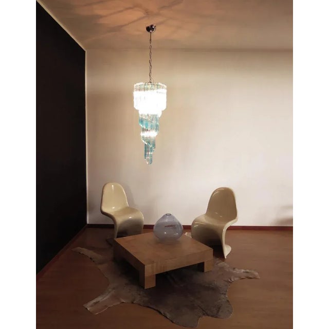 Vintage Murano Chandelier, 1990 For Sale - Image 9 of 11